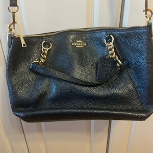 Midnight Blue Coach Cross body